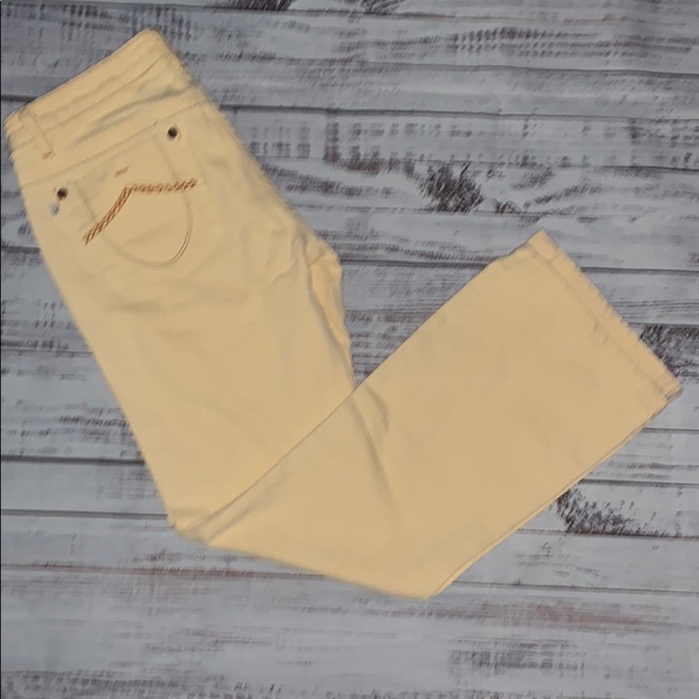 Yellow Bootcut Jeans